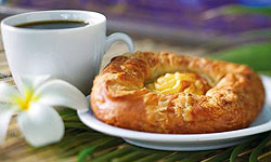 coffee and danish pastry